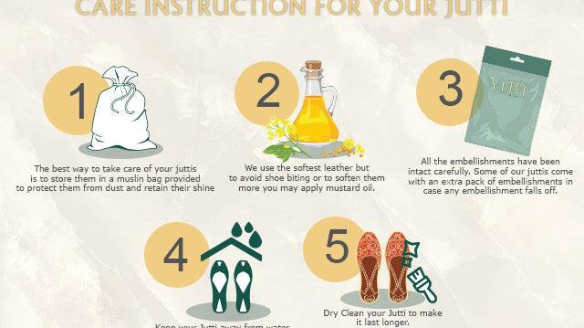 Punjabi Jutti and how to take care of them