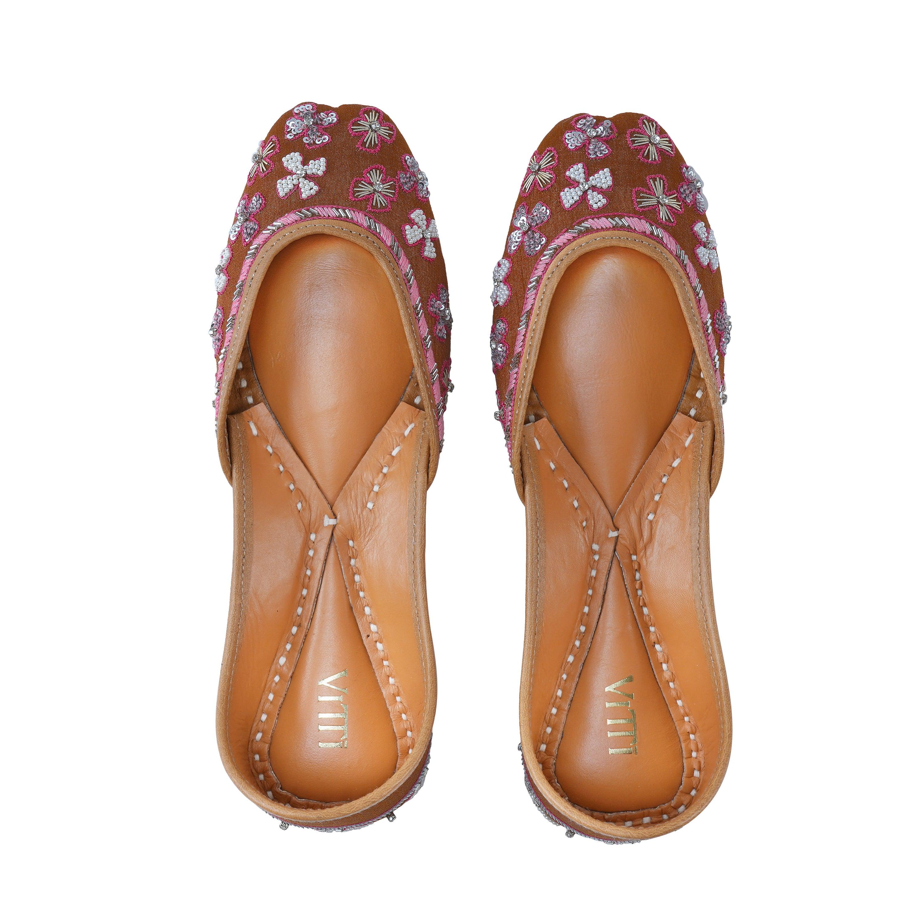 Cocoa Blush Jutti for women
