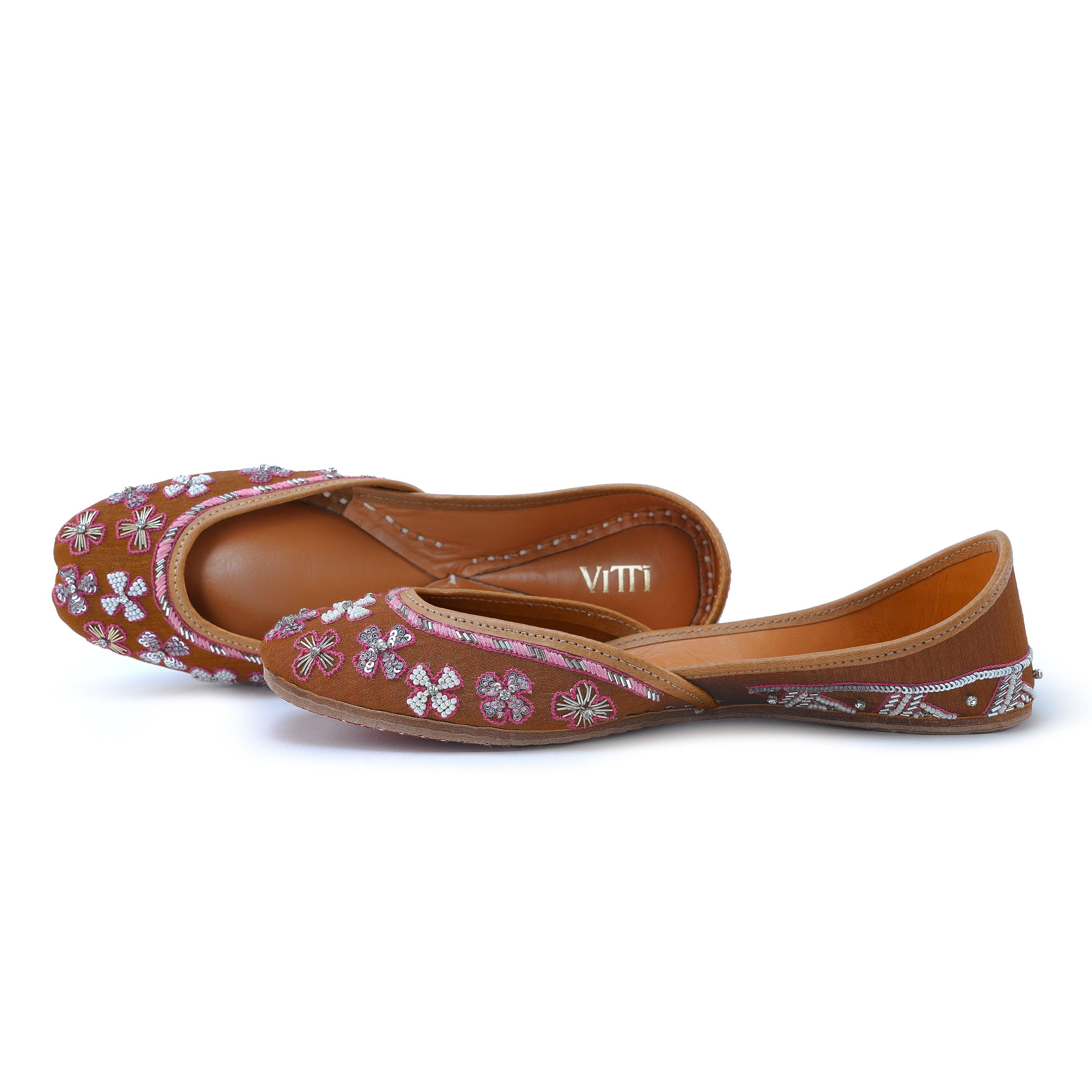 Cocoa Blush Jutti for women