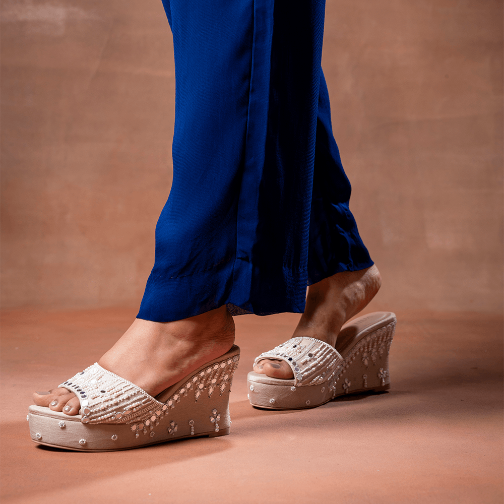 Pearl Mirage Wedges