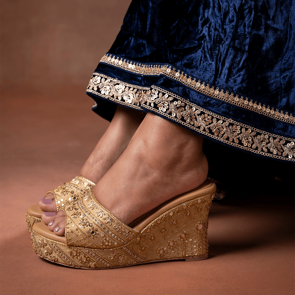 Goldyn Wedges