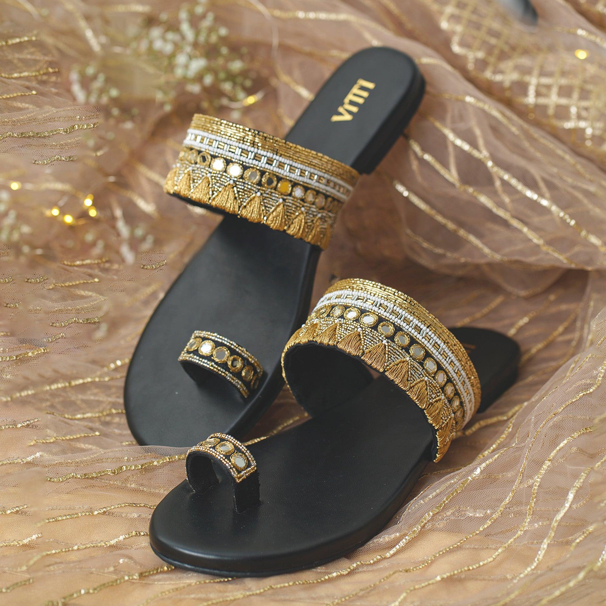 MYSTIC BLACK KOLHAPURI
