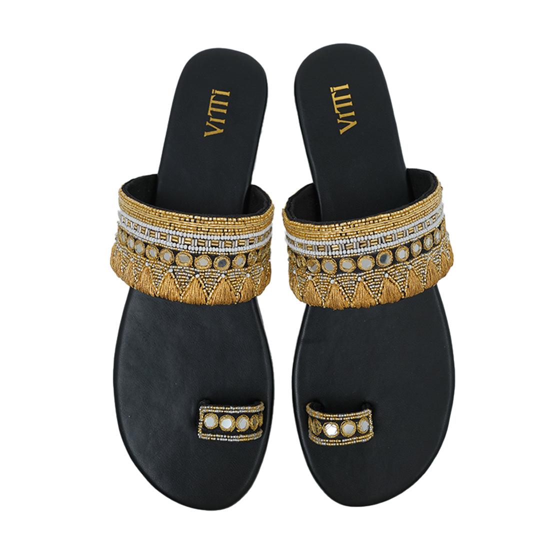 MYSTIC BLACK KOLHAPURI