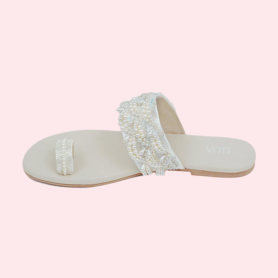 PEARL BALLET KOLHAPURI  SANDALS