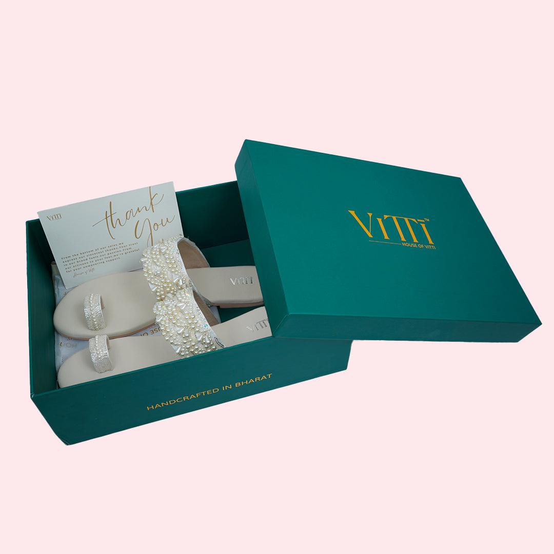 PEARL BALLET KOLHAPURI  SANDALS