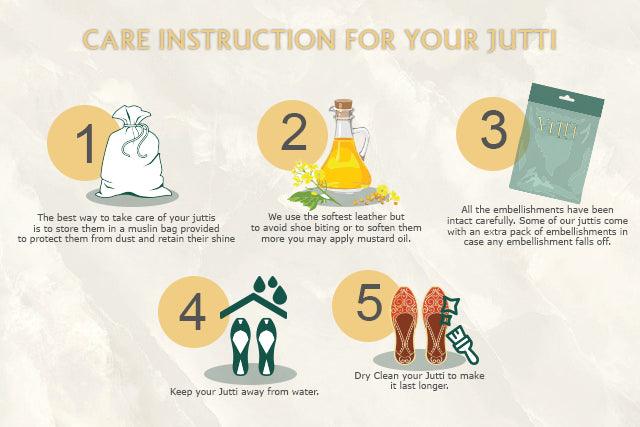 Punjabi Jutti and how to take care of them