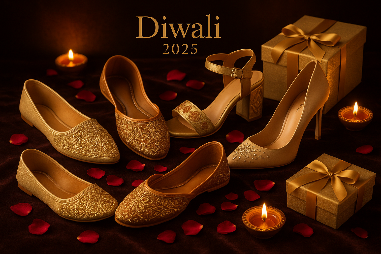 Best Diwali Footwear Styles for Women 2025