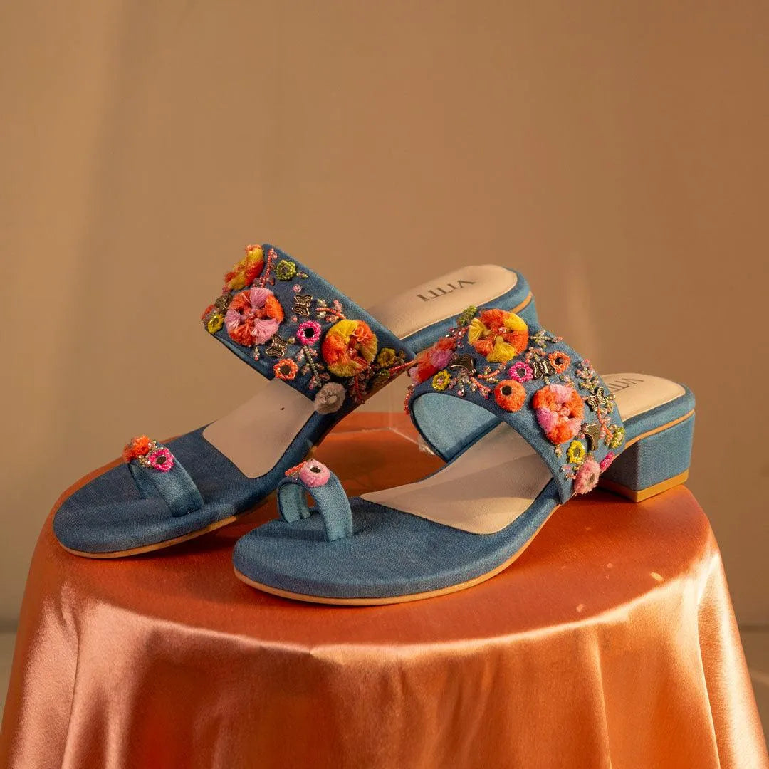 Denim Dreams  Heels