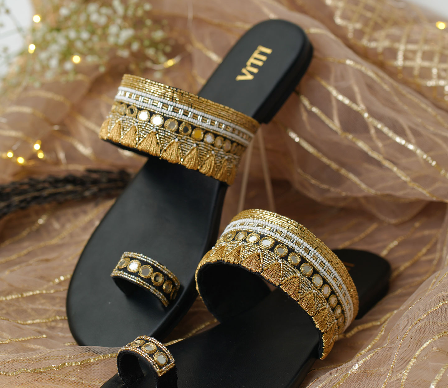 Kolhapuri for women - House of vitti India
