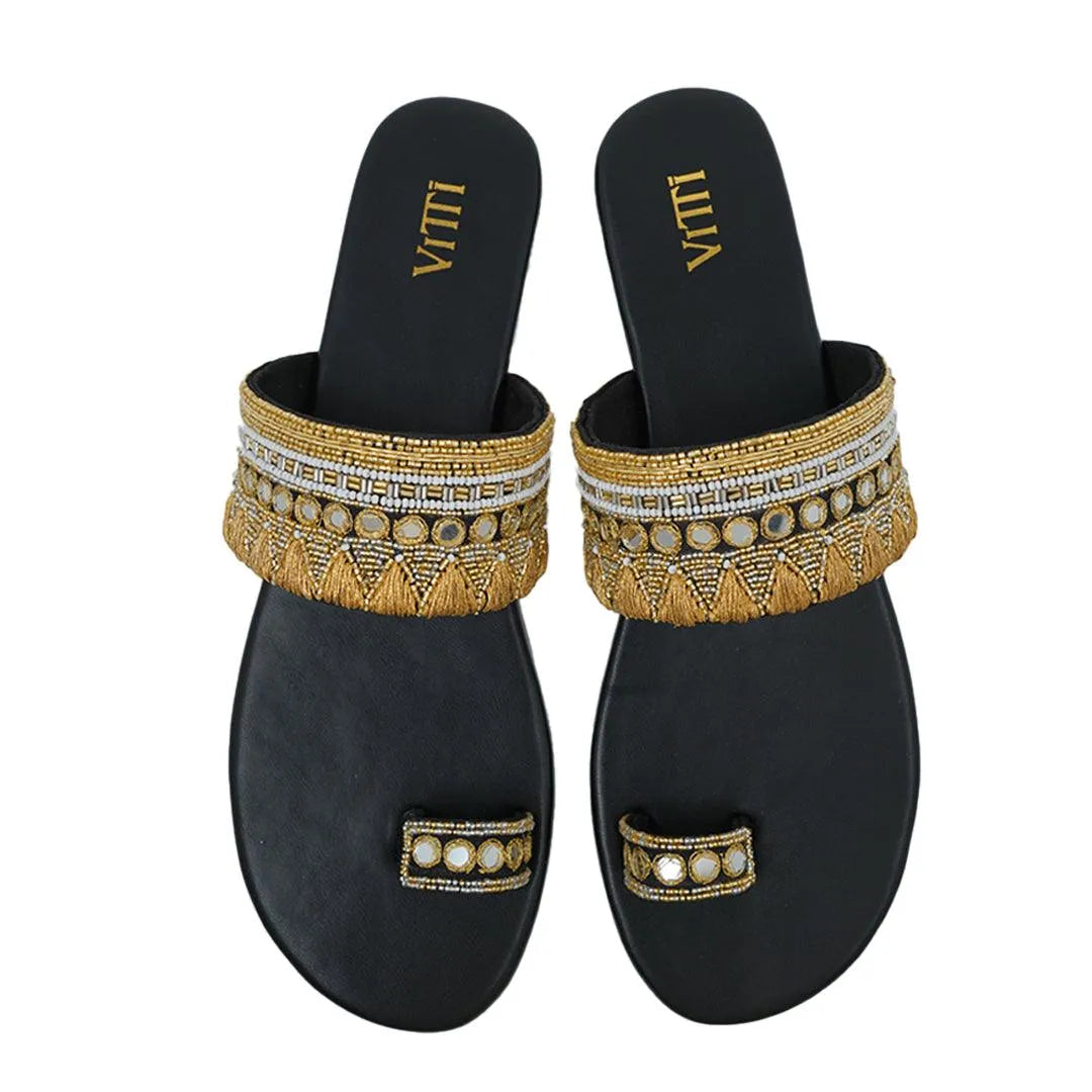 MYSTIC BLACK KOLHAPURI